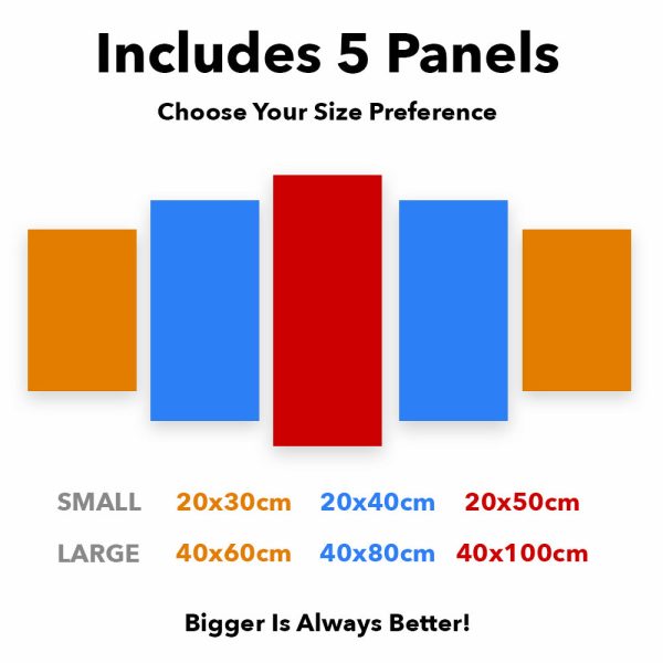 Ocean View - 5 Panels Online Hot Sale - Image 2