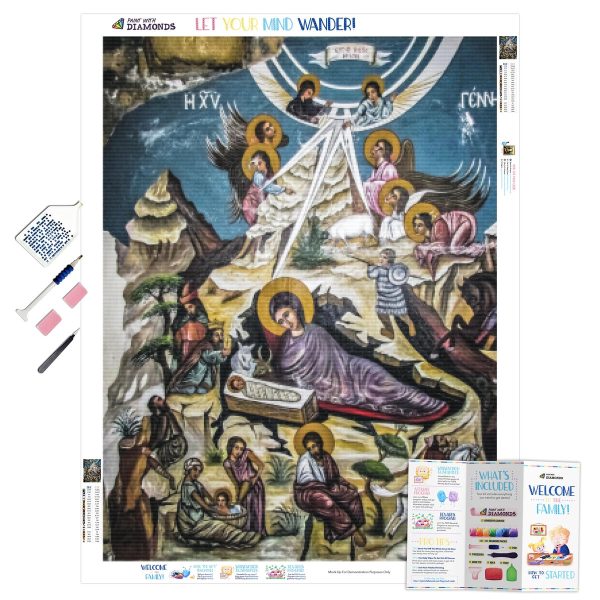 Nativity Scene Tapestry For Sale