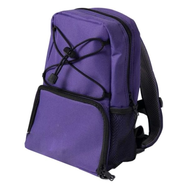 Cardinal Health™ Kangaroo™ Connect Enteral Feeding Pump Backpack, With Adjustable Strap, Medium, Purple Supply