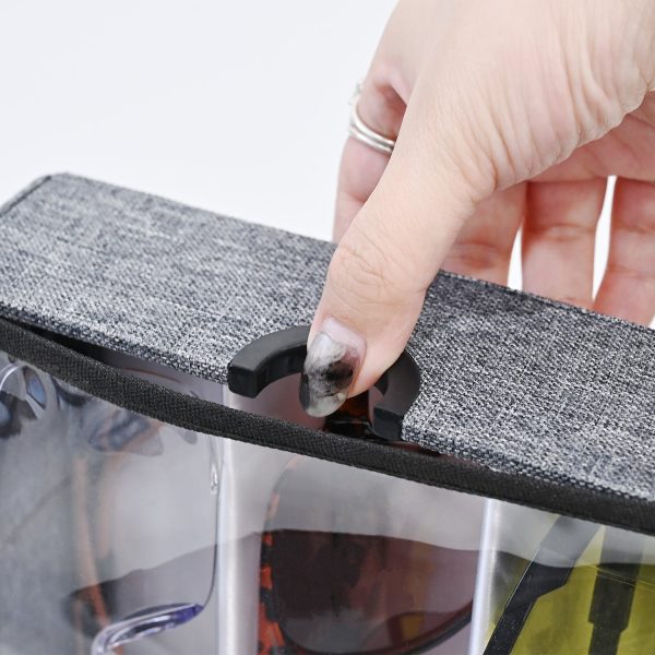 Ikee Design® Large 6 Slot Eyewear Storage Organizer Box Display Case Holder Fashion - Image 5